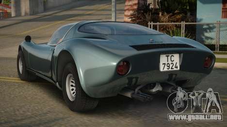 Alfa Romeo Stradale 67th para GTA San Andreas