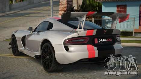 Dodge Viper GTS V1.2 para GTA San Andreas