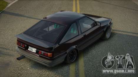 Toyota AE86 V1.1 para GTA San Andreas