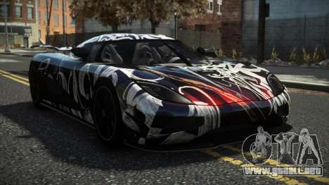 Koenigsegg Agera Ugane S6 para GTA 4
