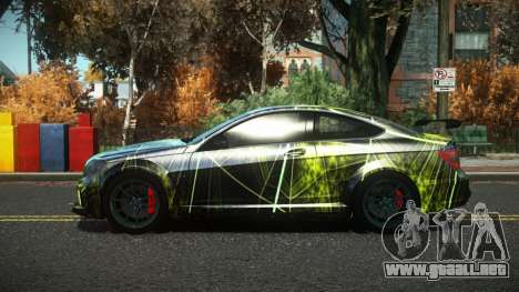 Mercedes-Benz C63 AMG Hugrax S12 para GTA 4