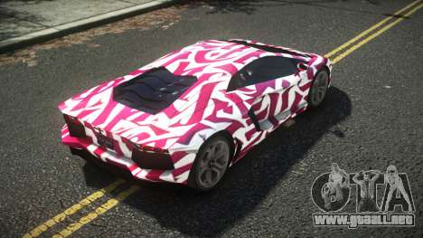 Lamborghini Aventador Grefux S4 para GTA 4