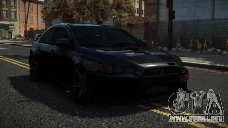 Mitsubishi Lancer Evo X Vashux para GTA 4