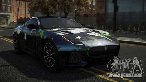 Jaguar F-Type Burza S6 para GTA 4