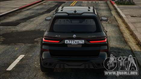 BMW X7 G07 LCI para GTA San Andreas