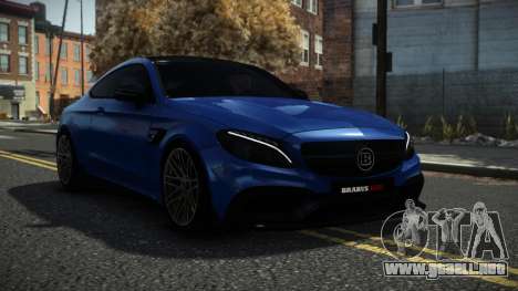 Mercedes-Benz C63S AMG Armuty para GTA 4