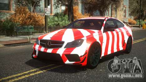 Mercedes-Benz C63 AMG Hugrax S6 para GTA 4