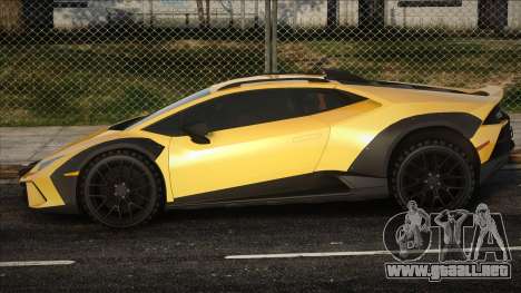 Lamborghini Huracan Sterrato Yellow para GTA San Andreas