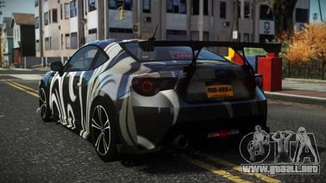 Subaru BRZ Vaklez S6 para GTA 4