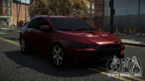 Mitsubishi Lancer Evo X Voksa para GTA 4