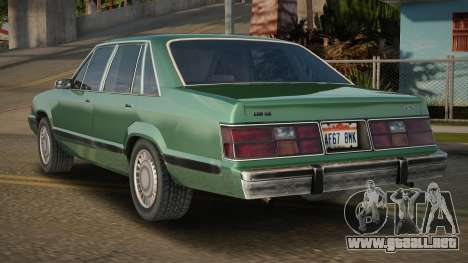 Ford Crown Victoria LTD V1.0 para GTA San Andreas