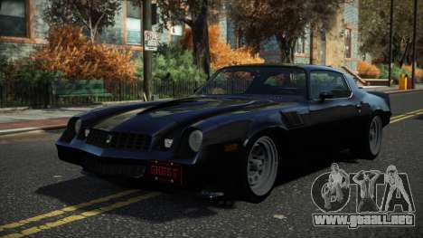 Chevrolet Camaro Z28 Cedrul para GTA 4