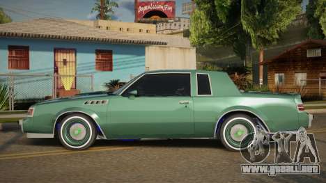 Buick GNX 87th para GTA San Andreas