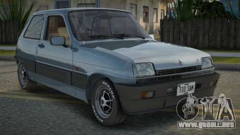 1972 Renault A5 V1.1 para GTA San Andreas