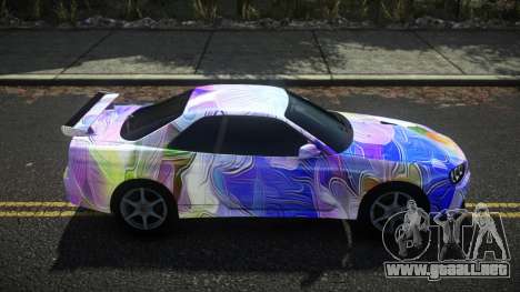 Nissan Skyline R34 Drujo S11 para GTA 4