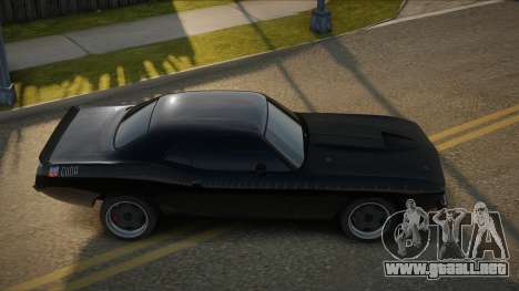 Plymouth Cuda J-Blax para GTA San Andreas