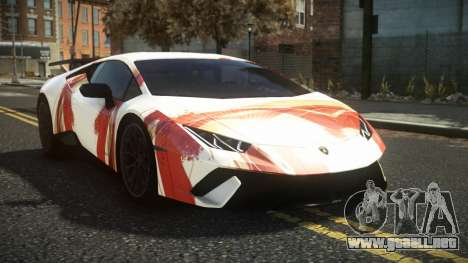 Lamborghini Huracan Liporta S6 para GTA 4