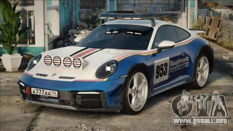 Porsche 911 Dakar 2024 para GTA San Andreas