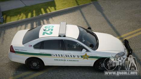 2012 Chevrolet Impala OCSO para GTA San Andreas