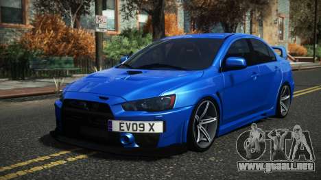 Mitsubishi Lancer Evo X Bolis para GTA 4