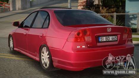 Honda Civic Etoc para GTA San Andreas