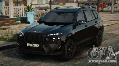 BMW X7 G07 LCI para GTA San Andreas