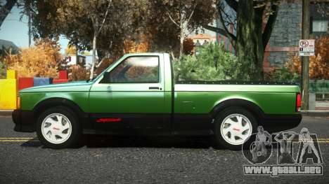 GMC Syclone Bavirut para GTA 4