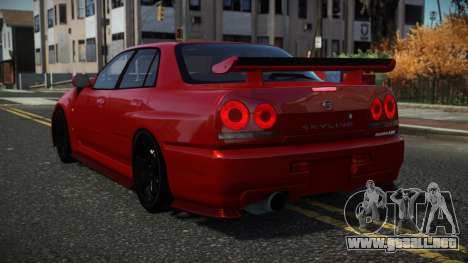 Nissan Skyline R34 Grezol para GTA 4