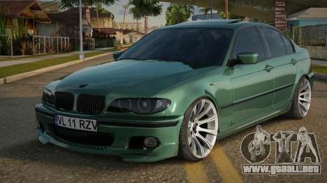 BMW M3 E46 320D para GTA San Andreas