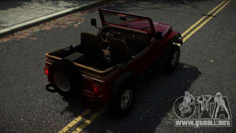 Jeep Wrangler Delroy para GTA 4