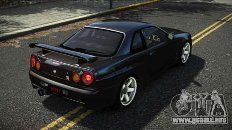 Nissan Skyline R34 Hdory para GTA 4
