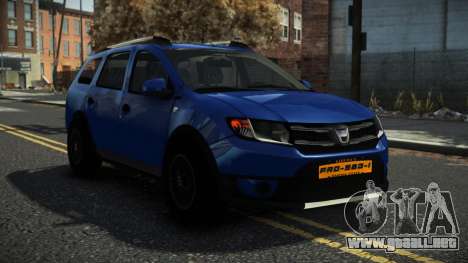 Dacia Logan Hrazul para GTA 4