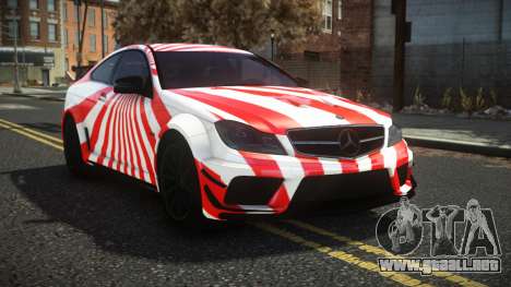 Mercedes-Benz C63 AMG Hugrax S6 para GTA 4