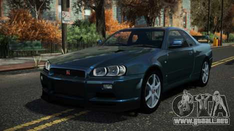Nissan Skyline R34 Drujo para GTA 4