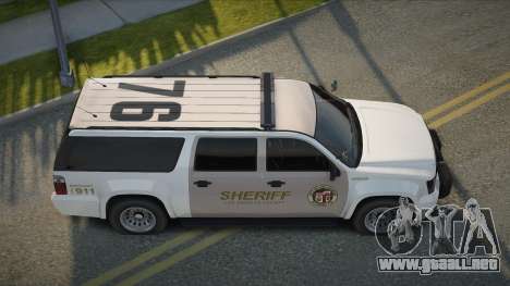 2007 Chevrolet Suburban Sheriff para GTA San Andreas