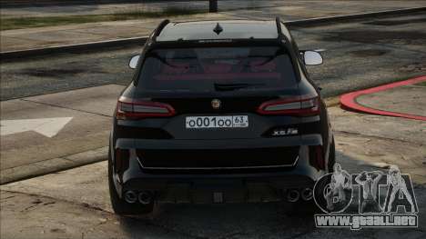 BMW X5M 2020 Blek para GTA San Andreas