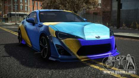 Subaru BRZ Vaklez S1 para GTA 4