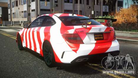 Mercedes-Benz C63 AMG Hugrax S6 para GTA 4
