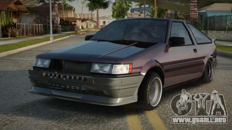 Toyota AE86 V1.1 para GTA San Andreas