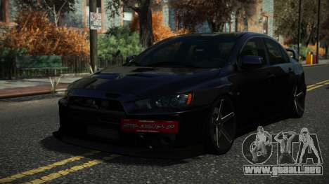 Mitsubishi Lancer Evo X Vashux para GTA 4