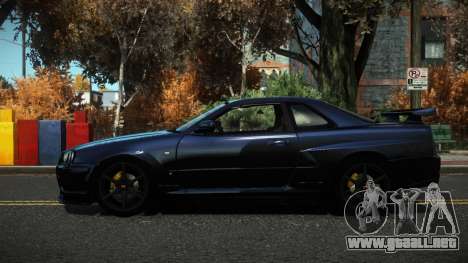 Nissan Skyline R34 Wecami para GTA 4
