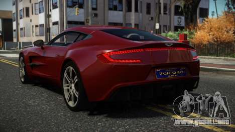Aston Martin One-77 Cebony para GTA 4