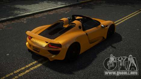 Porsche 918 Ecvito para GTA 4