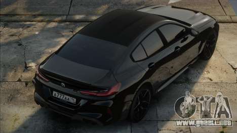 BMW M8 Competition Gran Coupe Black para GTA San Andreas
