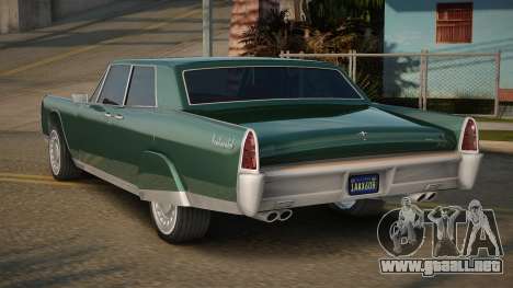 1965 Lincoln Continental V1.1 para GTA San Andreas
