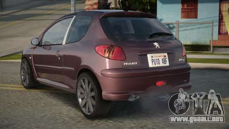 Peugeot 206 Tascoly para GTA San Andreas