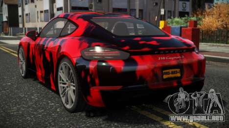 Porsche 718 Wizury S8 para GTA 4