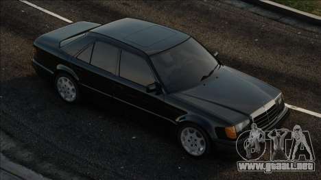 Mercedes-Benz W124 500E Black para GTA San Andreas