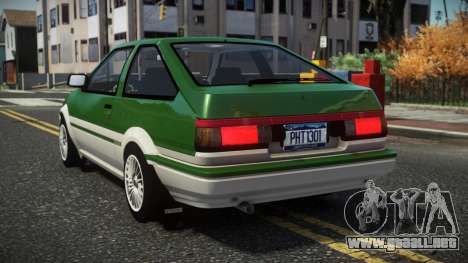 Toyota AE86 Rukalo para GTA 4