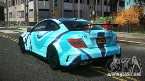 Mercedes-Benz C63 AMG Hugrax S11 para GTA 4
